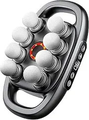 New 8/16-Head Massage Gun Set, Professional Deep Tissue Massager with 16 Massages Heads 3 Modes & 30 Levels,Red Light Therapy & Quiet Operation,8-Head