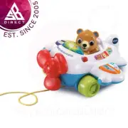VTech Baby 123 Fly with Me Aeroplane Interactive Pull Along Toy│For 9-36 Months