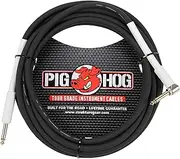 Instrument Cable with Angled Ends Straight to Right-Angle 10 feet
