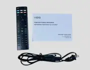 Vizio XRT136 Remote Control With Power Cord & Manual New Tested