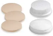 Brightline Replacement Brush Heads for Brightline Sonic Rechargeable Facial Cleansing Brush, 86790