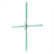 Adjustable Yoga Body Stick Open Shoulder Stand Posture Corrector OpenBack -Green