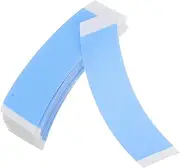 ADOCARN 1 Pack Seamless Extention Tape Lace Front Wigs Toupee Tape Lace Headbands Wig Tape Hair Extension Tape Hair Tape Lace Front Tape Waterproof Bonding Replacement Tape Blue