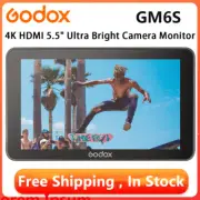 Godox GM6S 5.5" 1200nit Video Monitor 3D LUT Touch Screen 4K HDMI fr Camera DSLR