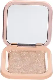 [LIFKOME] Face Highlighter Powder Shimmer Glitter Makeup Highlighter Palette for Stunning Contouring Versatile Use Cheekbones Shoulders Gold Finish