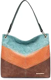 [Montana West] Hobo Bag Purses and Handbags for Women Top Handle Handbags with Pockets Zipper