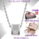 【CHARRIOL 夏利豪】Necklace項鍊系列 Forever永恆銀色吊墜款-加雙重贈品 C6(08-101-1139-0)