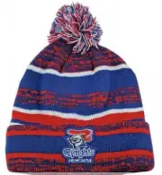 Newcastle Knights NRL Dynamo Knitted Winter Beanie with Pom Pom!