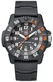 Luminox Master Carbon SEAL CARBONOX+ Black Rubber Divers Mens Watch XS.3801.C