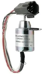 Parts Number 1503ES-12S5SUC12S 1503ES12S5SUC12S 119233-77932 11923300932 Engine Shut Down Solenoid 12V Pack of 1 Piece