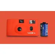 Yashica MF-1 Snapshot Camera Orange