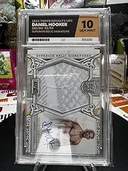 Collect-a-Bubbles | 2024 Topps Royalty UFC | 2024 - Daniel Hooker - SRS-DH - /99 - Superior Relic Signature | Ace Graded 10 | Certificate Number 355330
