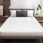 Double Size Mattress Protector Bamboo Fabric Cover Waterproof Machine Washable