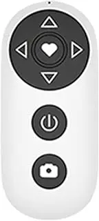 Phone Remote Control | Portable Wireless Camera Shutter Wireless Media Controller,Flexible Mobile Remote Control Presentation Remote for Smartphones Tablets