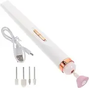 SHERCHPRY 1 set Nail Drill High Speed Polisher for Efficient Manicure and Pedicure Compact Pen Design for Easy Nail Maintenance for Women Attachments Included