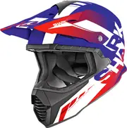 Shark Varial Anger, motocross helmet , color: Blue/White/Red , size: S