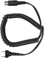 Electric Nail Drill Cable, Antioxidant Nail Drill Handpiece Cable, Three Connector Design for Electric Nail Drill Handpiece for Long Term Use (Black)
