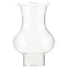 Oil Lamp Chimney Transparent Windproof Kerosene Lamp Glass Chimney Supply