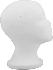 WEKADRIN Women Foam Head Mannequin Display Rack for Wigs and Hats Lightweight Storage Stand for DIY Wig Making User Friendly Design for Retail and Events