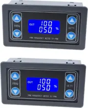 2Pcs XY-PWM Square Wave Signal Generator DC 3.3-30V Function Generator 5-30Ma LC