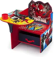 Delta Children Chair Desk with Storage, Marvel Spider-Man