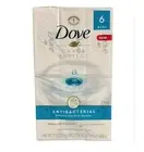 Dove Care and Protect Antibacterial Beauty 6 Bars Soap, Unscented 19.05oz New