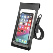Waterproof Touch Screen Bike Phone Bag Phone Holder Up To 6 Inch Cycling Swimming Phone Pouch BLACK COLOR