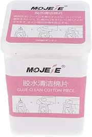 200pcs Professional Eyelash Glue Bottle Remover Cotton Pads Wipes Lint Free