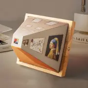 Naked Eye 3D Visual LED Wall Art with LED Lights with Stand Night Light with 3 Lighting Effects Wall Mounted Atmosphere