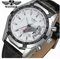 在飛比找Yahoo奇摩拍賣-7-11運費0元優惠優惠-現貨男士手錶腕錶勝利者 winner 340 經典款式男士時