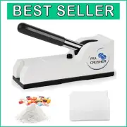 100 Pouches for Easy Pills Crushing - Medical Grade Smasher for Convenience