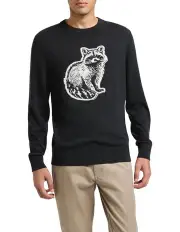 [Marcs] Pedro Wool Blend Knit in Black Marle