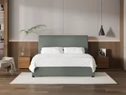 My Style Tapered Headboard & Standard Base - King / Seaglass / Standard Base