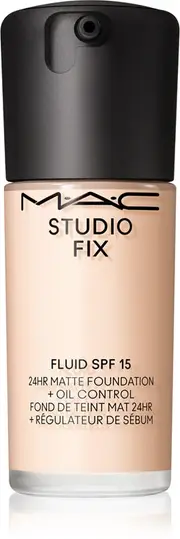 MAC Cosmetics Studio Fix Fluid SPF 15 24HR Matte mattifying foundation SPF 15 color NW5 30 ml