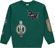 [RICK AND MORTY] Mens Sweatshirt Mens Multi Print Sweatshirt - Rick & Morty, Summer, Squanchy Classic Crewneck