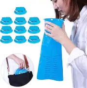 10 Pack Barf Bags Disposable, Puke Bags, 1000ml High Density Vomit Bags