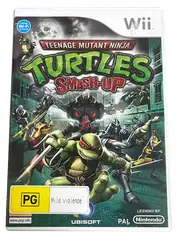 Teenage Mutant Ninja Turtles Smash Up Nintendo Wii PAL *Complete* (Preowned)
