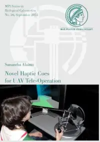 在飛比找博客來優惠-Novel Haptic Cues for Uav Tele