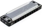 Lee Oskar Major Diatonic Harmonica - Key of E Flat (2-pack) Bundle