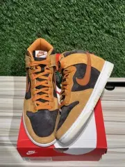 Size 10.5M/12W - Nike Dunk High PRM Dark Russet Sz 10.5.. DD1401-200