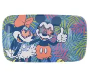 Disney Tropical Melamine Serving Tray Mickey Minnie Platter 0.9”H X 13.8”W X 7.8