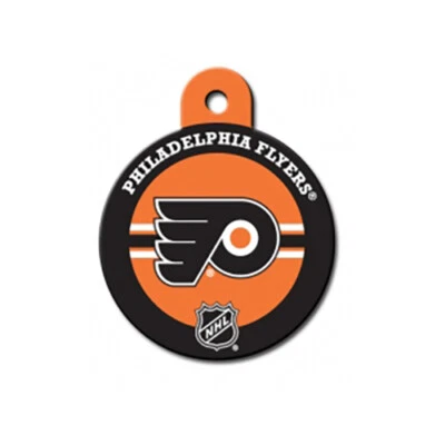 Philadelphia Flyers NHL Dog/Pet ID Tag--Free Custom Engraving
