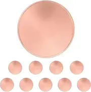 HOODANCOS Engrave Your Own Patterns 10pcs Metal Blanks Coins Challenge Coins for DIY Jewelry Decor