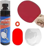 Table Tennis Racket Cleaner, Table Tennis Racket Rubber Cleaner Spray, Paddle Edge Protection Tool Set With Sponge, Cleaning Supplies For -Optimal Spin & Control