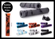 Rubber Handlebar Grips for BMX MTB Road Mountain Bike Scooter Bicycle Handle Bar
