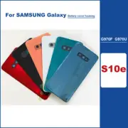 Back Battery Glass Cover + Camera Lens For Samsung Galaxy S10E G970 Replacement
