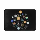Blockchain Crypto Miners Bath Mat Cryptocurrency Blockchain Doormat Carpet Rug