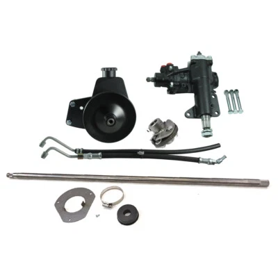 1967 Mustang Borgeson Power Steering Conversion Kit V8 1-1/8" Sector Shaft