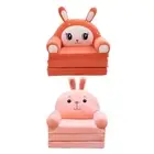 Kids Foldable Sofa Bed Toddler Couch Nursery Bedroom Fold Out Sofa Chair