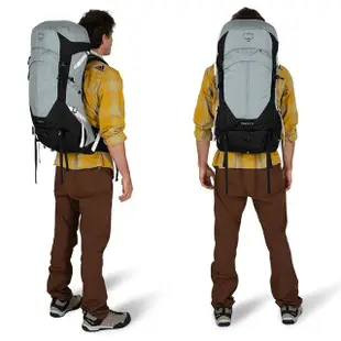 【Osprey】Stratos 36 透氣網架健行登山背包 36L 男款 隧道灰(登山背包 健行背包 運動背包)